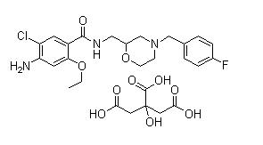 枸橼酸莫沙必利